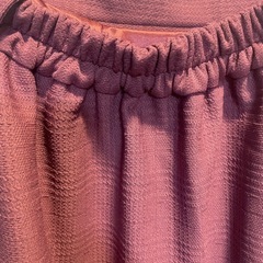 Sサイズ　くすみピンク厚手スカート　の画像