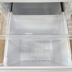 (送料無料) 2022年 美品 156L 冷蔵庫 ガラス棚 大容量ドアポケット フルオープン扉 フロント庫内LED灯 格安販売 ④の画像