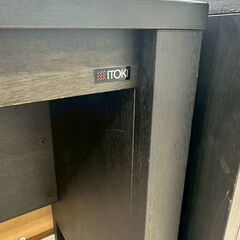 ★リユースのサカイ高崎店★TJ12963 (株)イトーキ― デスク 黒 H73×D45×W90 クリーニング済みの画像