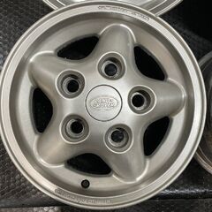 LAND ROVER ランドローバー 純正ホイール 16インチ 4本 7J5HPCD165.1+33 ディスカバリー/ディフェンダーなどに　(MHE210MS)クレジットカード QRコード決済可能の画像