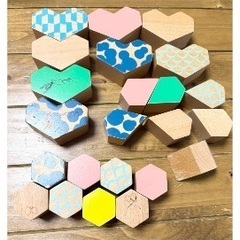 ミナペルホネンつみきベビーおもちゃ　minä perhonen tsumikiの画像