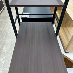 ★リユースのサカイ高崎店★TJ12964 (株)ニトリ デスク ダークブラウン H116×D48×W110 クリーニング済みの画像