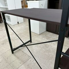 ★リユースのサカイ高崎店★TJ12964 (株)ニトリ デスク ダークブラウン H116×D48×W110 クリーニング済みの画像
