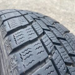 155/65R14 東北6県無料配送対応‼️爆安‼️最終値下げ‼️①❗ 国産グッドイヤー アイスナビ 6 ❗ アルミ付き 国産 タイヤ !!　スタッドレスの画像
