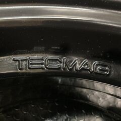 TECMAG TYPE207R テクマグ タイプ207 社外ホイール 17インチ 4本 7J5HPCD110+31 ブラック Jeep/コンパス アルファロメオ等　(MHZ783)クレジットカード QRコード決済可能の画像