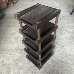靴棚　スリッパ入れ　靴入れ　玄関　家具
の画像