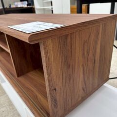 ★リユースのサカイ高崎店★TJ12965  テレビ台 茶 H35×D38×W118.5 クリーニング済みの画像