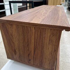 ★リユースのサカイ高崎店★TJ12965  テレビ台 茶 H35×D38×W118.5 クリーニング済みの画像