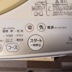 洗濯機の画像