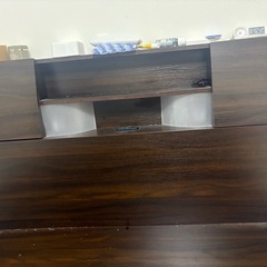 セミダブルベッドフレームの画像