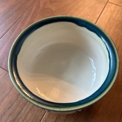 茶道具　織部焼建水の画像