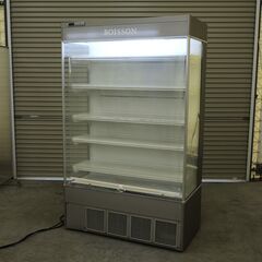 ≪zyt2481ジ≫ 福島工業 業務用 冷蔵ショーケース MCU-45GKPOR 多段オープン 三相200V+単相100V 簡易動作確認済 現状品 中古厨房機器/中古店舗用品/宮城県仙台市 70918-03の画像