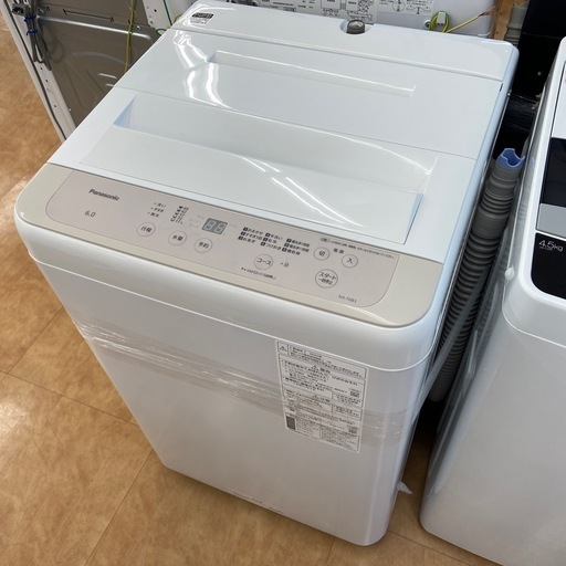 【トレファク摂津店】　Panasonic   全自動洗濯機　2025年製　6.0kg  　が入荷致しました！！