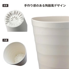 特大植木鉢40cmと浅型35cm2個の画像