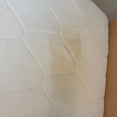 ダブルベッド マットレス付きの画像
