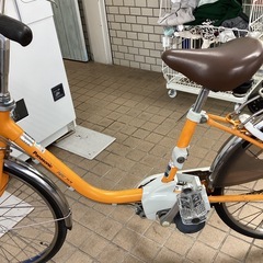 🚲店頭在庫50台🚲春日市🚲24インチ電動アシスト自転車🚲24インチ🚲Panasonic🚲E N S434🚲No311の画像