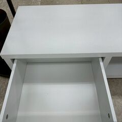 ★リユースのサカイ高崎店★TJ12966  テレビ台 白 H30×D38.5×W150 クリーニング済みの画像