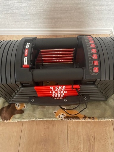 【引き取り限定】可変式ダンベル　41.5kg×2　ベンチセット