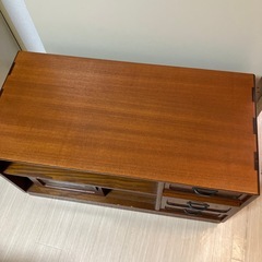 レトロ調　テレビ台　の画像