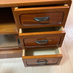 レトロ調　テレビ台　の画像