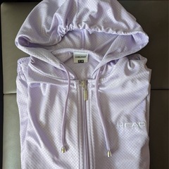 ＨEADフード付きジャージ上着、ほとんど新品‼️の画像