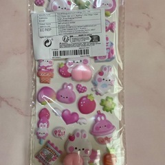 シール　クマ🐻　うさぎ🐇の画像