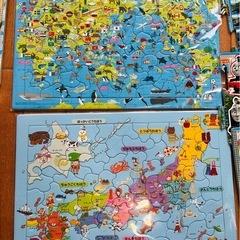 ジグソーパズル　セットの画像