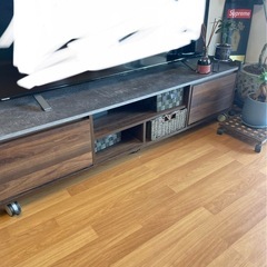 テレビ台ブラウンの画像