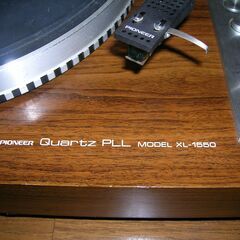 【動作確認済み】PIONEER  パイオニア　レコードプレーヤー　XL-1550　Quartz PLL  の画像