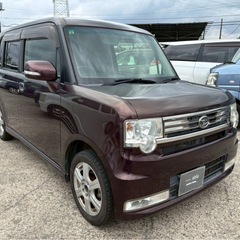 【支払総額13.8万円】h26年式ムーヴコンテカスタム車検令和9年9月機関良好 フルセグTV Bluetooth 相場より安い軽自動車お探し中♩の画像