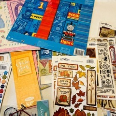 スクラップブック　クラフト用品　まとめ売り②の画像