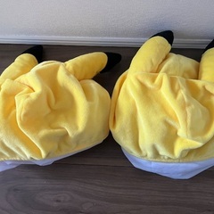 ポケモン ピカチュウ ぬいぐるみ帽子 2種類セットの画像