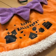 ペット　リバーシブルハロウィンクリスマスマントの画像