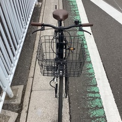 【中古自転車】　(茶／黒色) 26インチの画像