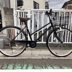【中古自転車】　(茶／黒色) 26インチの画像