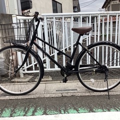 【中古自転車】　(茶／黒色) 26インチの画像