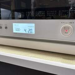 SHARP シャープ 過熱水蒸気 オーブンレンジ 26L コンベクション 2段調理 ホワイト RE-S1100-W(ホワイト) 2021年製Used/キレイの画像