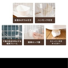 ゲージ　ケージ　猫　小動物
の画像