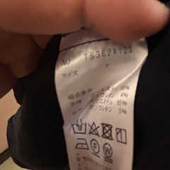 アクシーズファム　ケープ付きワンピース　美品！の画像