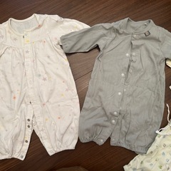 ミキハウスなど　新生児ベビー服の画像