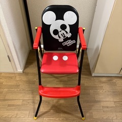 汚れあり　ミッキーのベビーチェアの画像