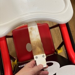 汚れあり　ミッキーのベビーチェアの画像