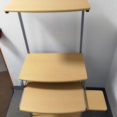 △ フクダクラフト パソコンデスク ジョブH PDE-83H 剥がれあり 現状渡しの画像