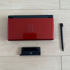 ニンテンドーDS lite本体　クリムゾンブラックの画像