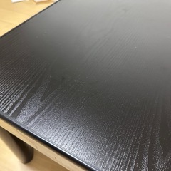 【こたつテーブル 黒 70×70cm】1000円　おしゃれの画像