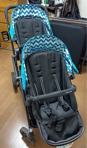 双子用縦型ベビーカー　コンターズ オプション エリート