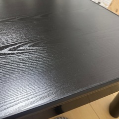 【こたつテーブル 黒 70×70cm】1000円　おしゃれの画像