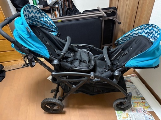 双子用縦型ベビーカー　コンターズ オプション エリート