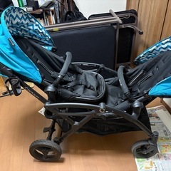 双子用縦型ベビーカー　コンターズ オプション エリートの画像