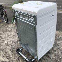 シャープ２０１９年製　 SHARP ドラム式プラズマクラスター洗濯乾燥機 洗濯7kg/乾燥3.5kg 左開き ホワイト系 ES-S7D-WLの画像